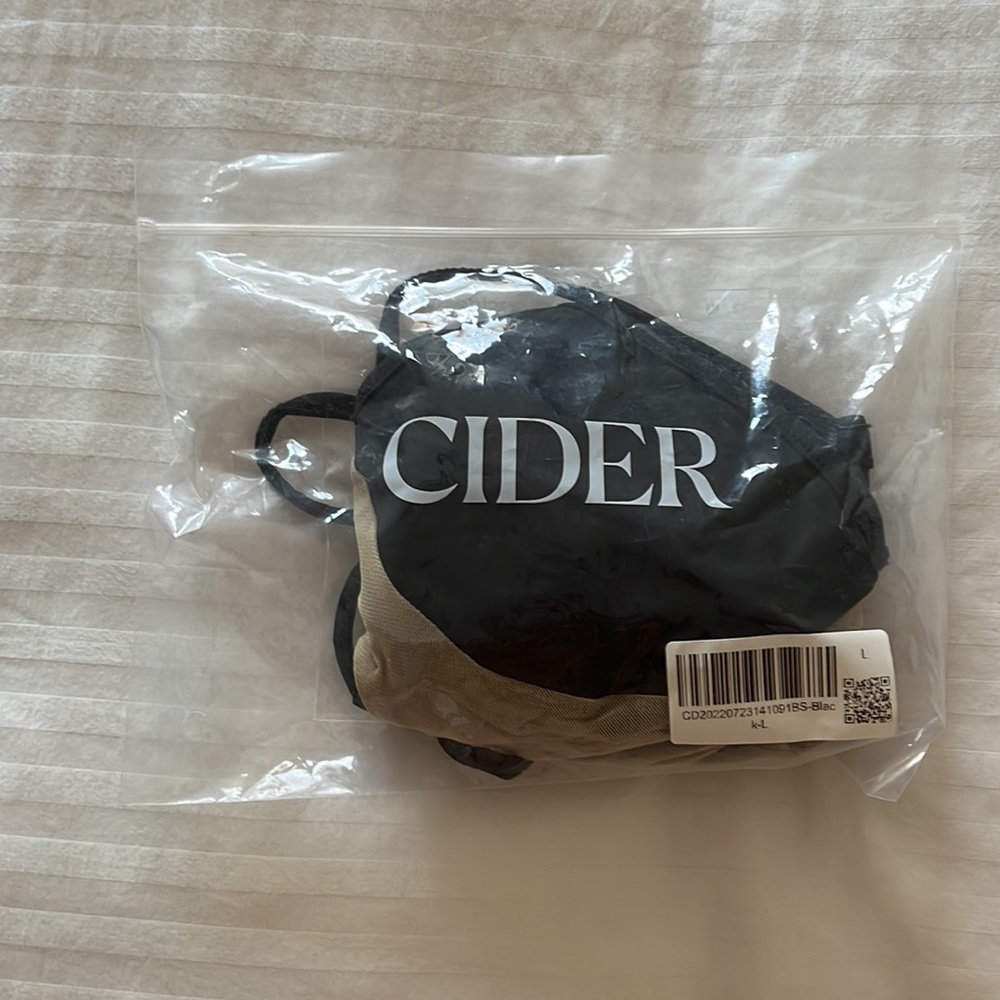 CIDER Black Cutout Mesh Bodysuit -Large 🔥🔥 - Picture 8 of 9